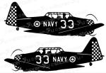 Aufkleber AT 6 Texan